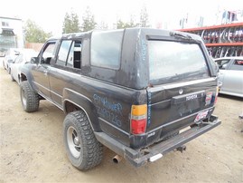 1987 TOYOTA 4RUNNER BLACK 2.4 EFI MT 4WD Z19726